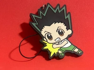 ☆ HUNTER × HUNTER Gon Freecss Rubber Strap Capsule Mascot 2 Anime From japan - Picture 1 of 6