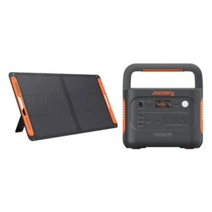 Centrale électrique portable Jackery Explorer 1000 V2 avec panneau solaire SolarSaga 100W - Photo 1/6