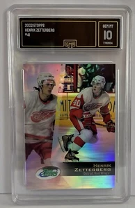 Tarjeta de novato GMA 10 gemas como nueva HENRIK ZETTERBERG 2002/03 TOPPS eTopps! - Imagen 1 de 1