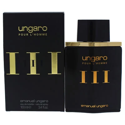 Ungaro III by Emanuel Ungaro for Men - 3.4 oz EDT Spray - Image 1 of 3