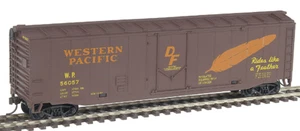 Walthers Trainline 931-675 50' Stecker Tür Güterwagen WP Western Pacific #56057 HO - Bild 1 von 1