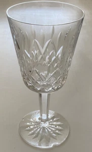 1 copa de agua Waterford Crystal vino LISMORE 7" astillada - Imagen 1 de 8