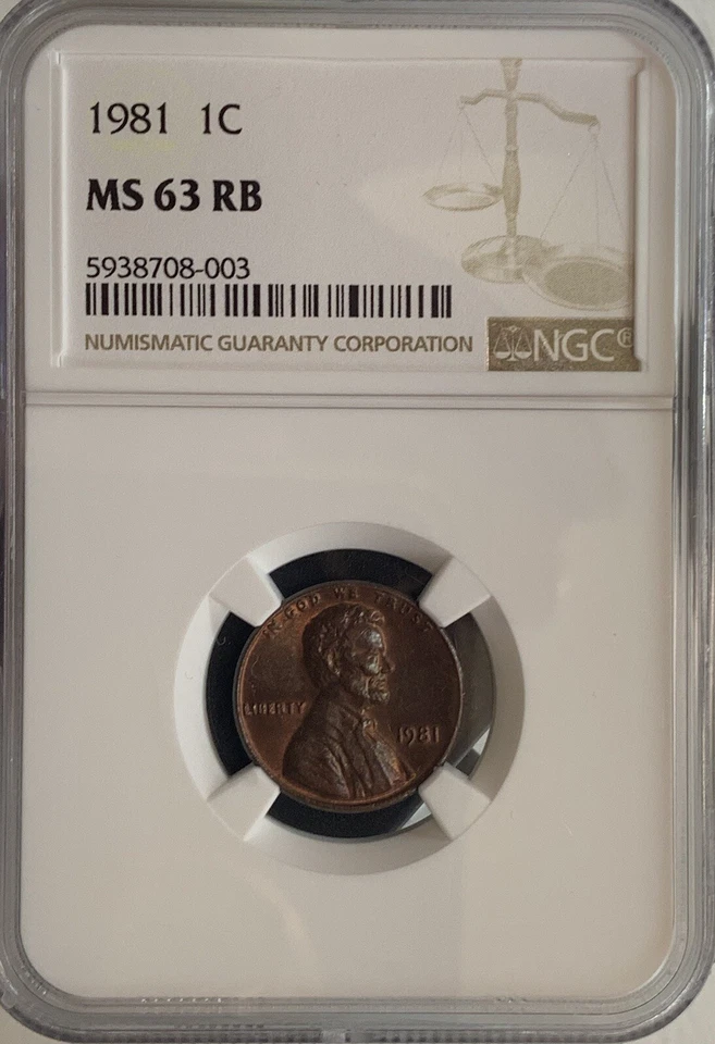 Rare 1981 DDO/DDR/DCAM NGC MS 63 - Image 1 of 4