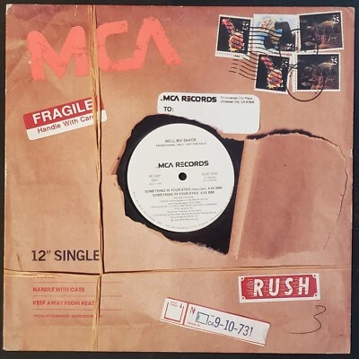 Bell Biv DeVoe "Something In Your Eyes" Vinyl Record 12" Single - Image 1 of 4