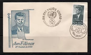 Brazil - FDC / 1964 John F. Kennedy - Lot 0125253 - Picture 1 of 1