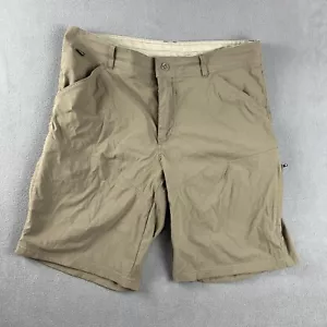 Kuhl Shorts Mens 38 Beige Renegade Performance Fishing Cargo Snap Camp Hiking - Picture 1 of 9