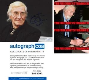 Martin Landau signed Autographed 8x10 Photo PROOF a RIP Ed Wood ACOA COA - Picture 1 of 5