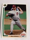 Mitch Williams - 1991 Upper Deck #769 - Philadelphia Phillies Baseball Card MLB