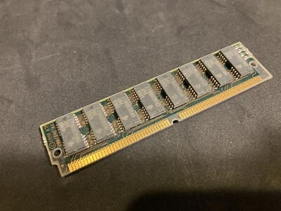 1x Gold 4MB 1Mx36 70ns 1x36 FPM Fast Page Mode SIMM Memory RAM Parity 72-Pin - Image 1 of 4