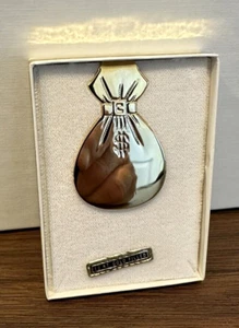 "MONEY BAG" 12K Gold Filled New Money Clip - Picture 1 of 4