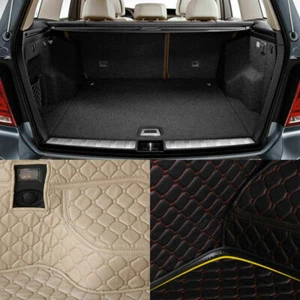 Trunk Cargo Liner Leather Protector Capter Mat Seat Back Cover For Benz GLK - Picture 1 of 4