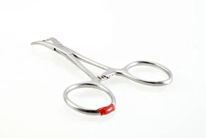Abrazadera para toalla Backhaus Kocher fórceps 3 1/2"" acero inoxidable V32 - Imagen 1 de 4