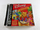 Disney Learning Preschool Winnie the Pooh Playstation 1 Game PS1