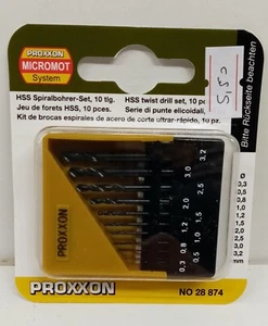 PROXXON -SERIE DI 10 PUNTE ELICOIDALI ART. 28874 - Imagen 1 de 1