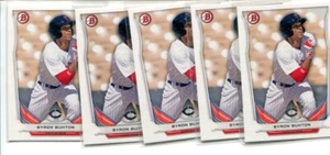 LOTE DE (5) SELECCIONES Y PERSPECTIVAS DEL DRAFT DE Bowman 2014 Byron Buxton #TP-69 - Imagen 1 de 1