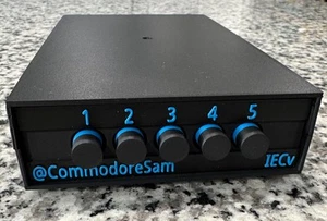 IEC Switch - share disk drives between Commodore 64/128/Vic20/Mega65/X16/OtterX - Picture 1 of 8