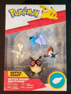Pokemon Battle Figure Multi-Pack Togetic Pikipek Zubat Hoothoot 2024 BRAND NEW - Picture 1 of 4