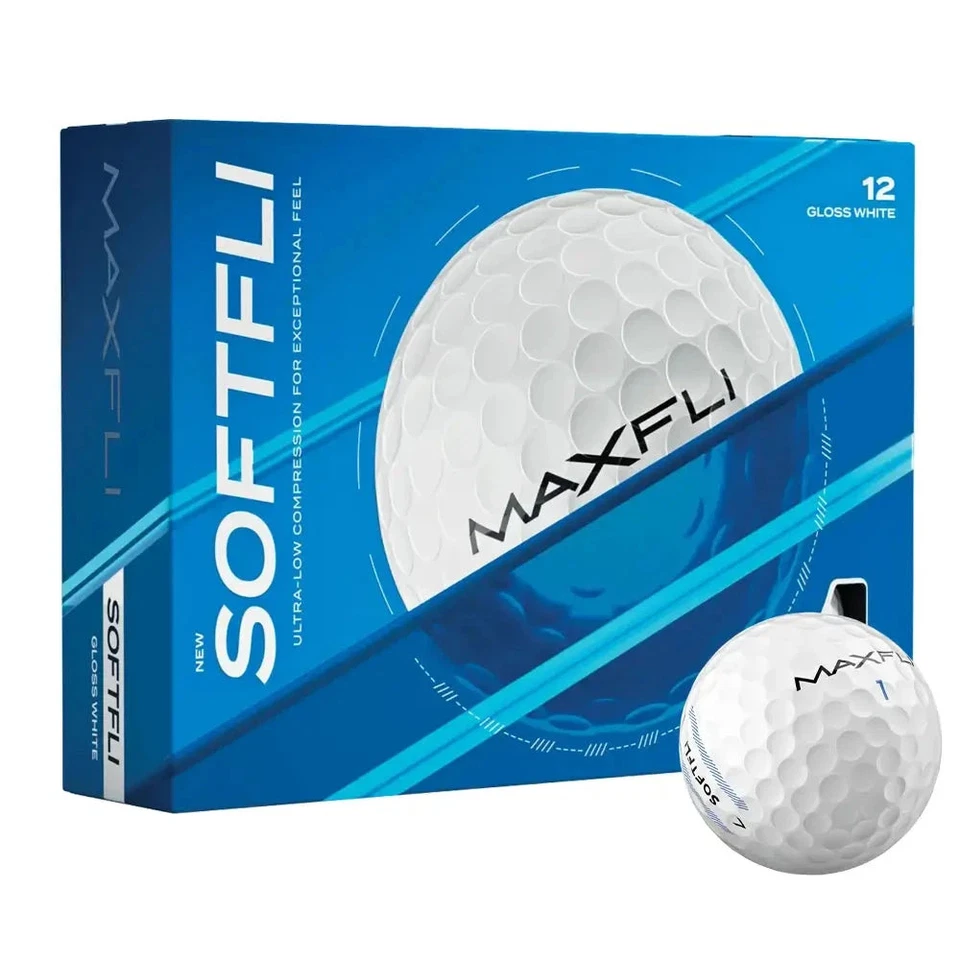 SoftFli Matte Golf Balls – White - Image 1 of 1