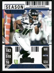 2024 Panini Contenders Tyler Lockett SEASON TICKET Seattle Seahawks #90 - Picture 1 of 2