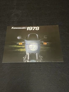 Kawasaki 1978 Original Sales Brochure. A4 Size. Australian Genuine Item. 234 - Picture 1 of 3
