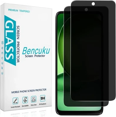 2 只装隐私屏幕保护膜适用于摩托罗拉 Moto G 5g (2025) 防间谍 — 第 1/4 张图片