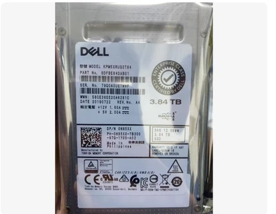 Dell N85XX 0N85XX 3.84TB SAS SSD 12Gb/s Read Intensive 2.5in SSD KPM5XRUG3T84 - Image 1 of 3