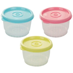 Contenedores de almacenamiento para refrigerador mini contenedor de alimentos Crisper de 3 piezas - Imagen 1 de 12