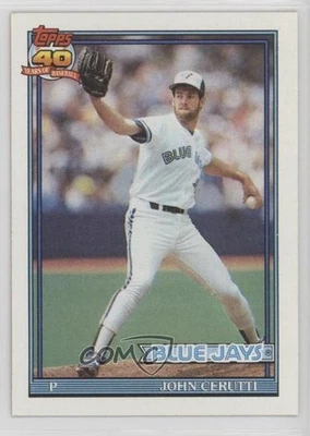 1991 Topps John Cerutti (1990 ERA listed as 476) #687 - Image 1 of 2