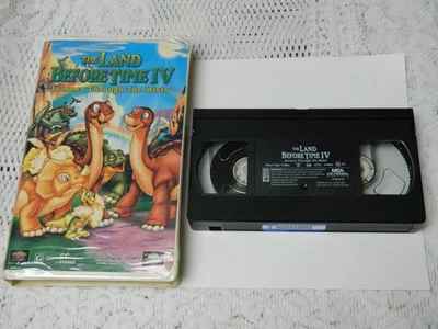 The Land Before Time IV: Journey Through the Mists VHS, 1996, Clamshell Tested - Image 1 of 4