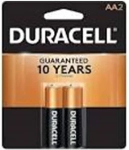 Duracell AA Alkaline Batteries 1.5v (2 Pack) MN1500 (LR6)  SUPER FRESH DATE - Picture 1 of 1