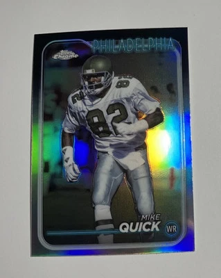 Mike Quick 2024 Topps Chrome Football Refractor #159 Philadelphia Eagles - Image 1 of 2