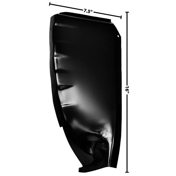 1973~1987 Chevy Pickup Truck Inner Cab Corner Patch Left Side EDP Coated Dii Foto 1 de 1