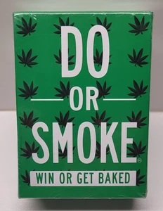 Do or Smoke Win or Get Baked Party Game Card Game 250 Cards Trivia Versus  - Picture 1 of 4