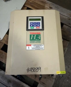 Unidad de velocidad ajustable de par variable Toshiba h3 (Inv.45039) - Imagen 1 de 6