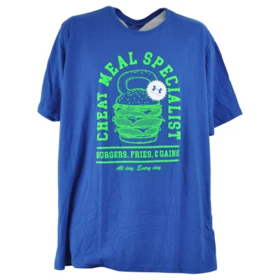 Camiseta Camiseta Real Marca Under Armour Cheat Meal Atletas Logo Adultos Hombres X-Grande Foto 1 de 3