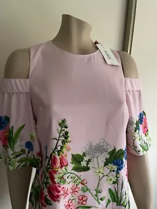 Ted Baker Beyaa Florence Top SIZE 2 RRP £119 Pink BRAND NEW - Picture 1 of 10
