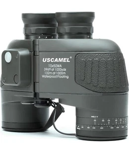 10X50 Marine Binoculars for Adults with Rangefinder Compass, Waterproof Marin... - Picture 1 of 7