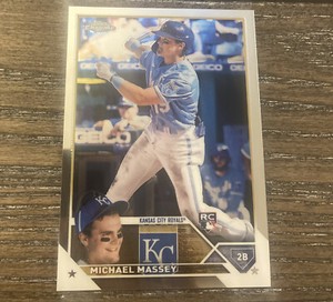 2023 Topps Chrome Michael Massey RC #42