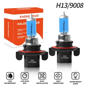 H13 9008 Halogen Headlight High/Low beam for Ford F150 250 350 450 550 04-2014 - Picture 1 of 11