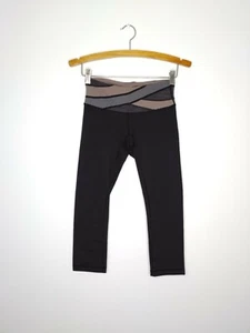Leggings cortos negros Lululemon talla 4 22" - Imagen 1 de 4