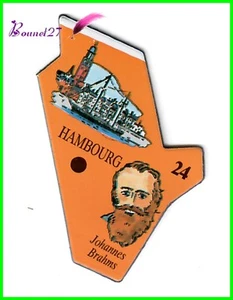 Magnet Le Gaulois Ville du monde Allemagne HAMBOURG 24 Johannes Brams - Bild 1 von 1