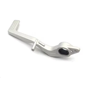 Silver Motorcycle Rear Brake Pedal Foot Lever Fit For 2009-2014 BMW S1000RR HP4 - Picture 1 of 4