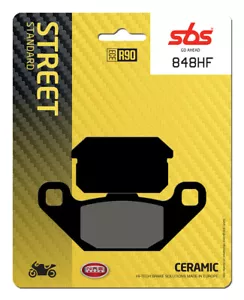 PGO Bugrider 250 2005-2012 SBS Sinterizzato Pastiglie Freni Posteriori 848HF - Imagen 1 de 5