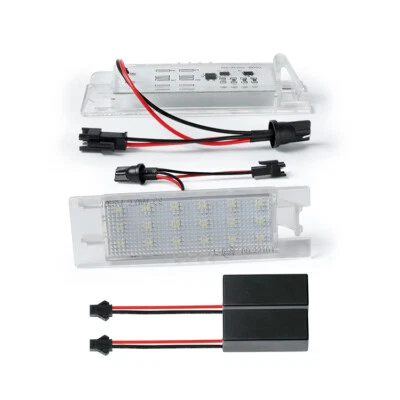 2005-2019 para Opel Zafira B Corsa C D Astra J H Adam luz de matrícula LED 2 piezas Foto 1 de 4