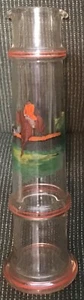Fox Hunt Hunting Glass Martini Pitcher - Picture 1 of 8
