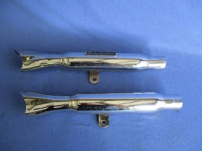 Evolution sharktail exhaust mufflers Harley Davidson softail ? fxr? superglide? Foto 1 de 4