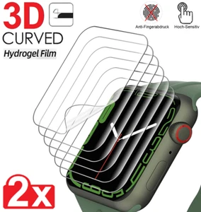 ✅2x Opancerzony wyświetlacz 3D Folia ochronna Apple Watch 2 3 4 5 6 7 8 40 41 42 44 45 49mm✅ - Zdjęcie 1 z 5