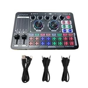Universal F999 Live Sound Card For Win/Mac OS/Android/IOS Wide compatibility - Picture 1 of 14