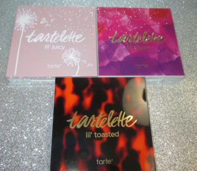 Lot of 3 - TARTE TARTELETTE EYESHADOW PALETTES - NEW - Image 1 of 4