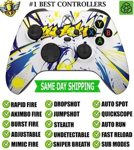 Street Graffiti Silent Modz Rapid Fire Modded Controller for Xbox Series X/S - Picture 1 of 1